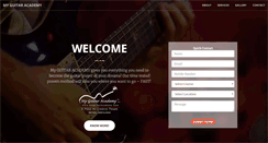 Desktop Screenshot of myguitaracademy.com